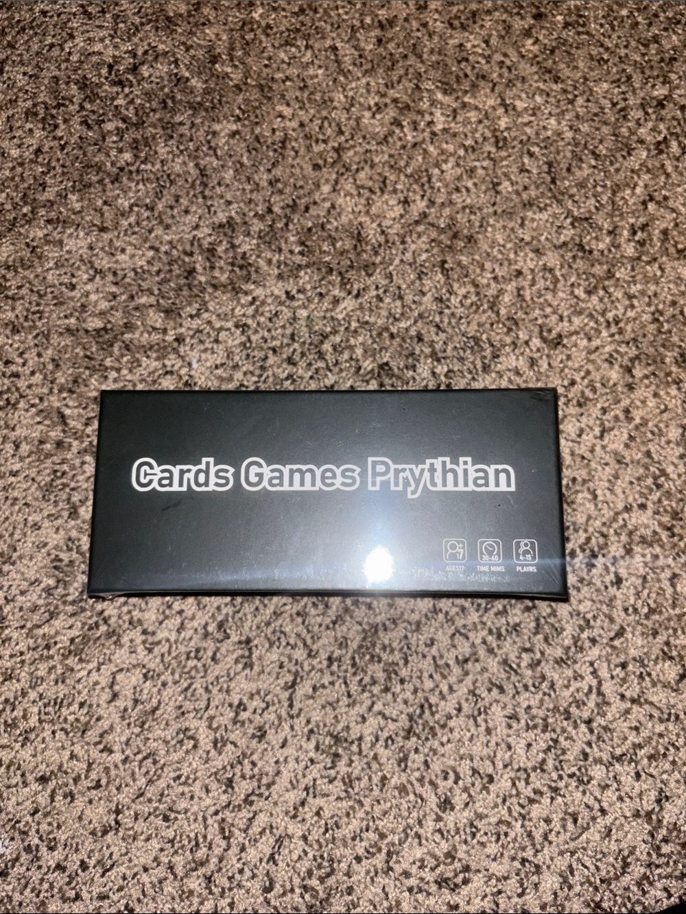 ACOTAR Cards Again Prythian(like cards against humanity) Black Card Game Box